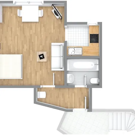 Arthouse Im Belgischen Viertel Apartmán
